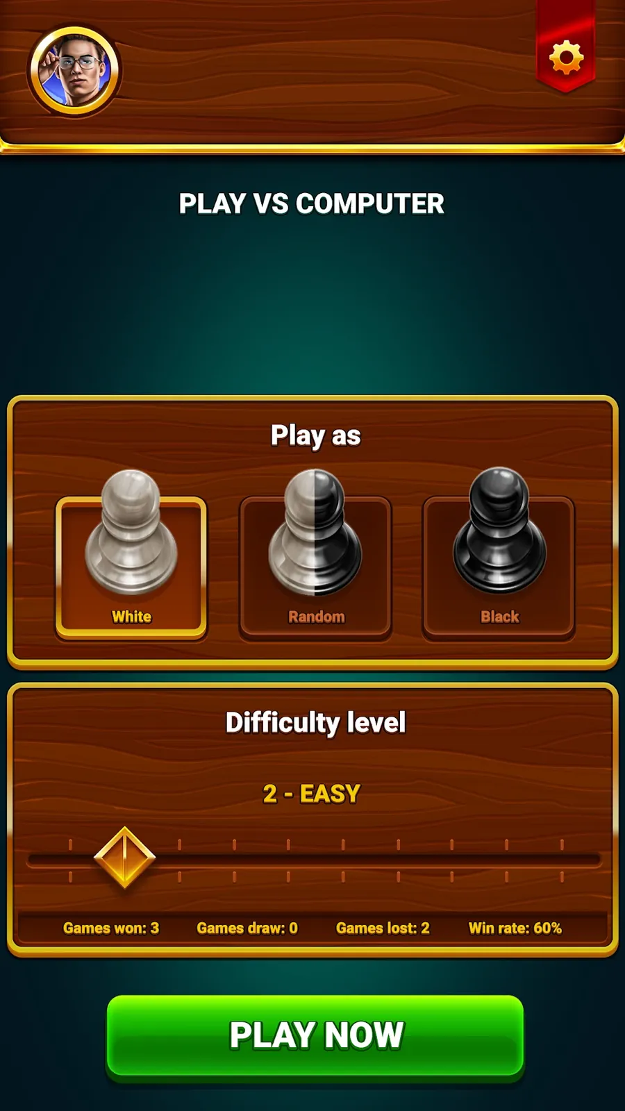 Στιγμιότυπο από το παιχνίδι Chess - Offline Board Game